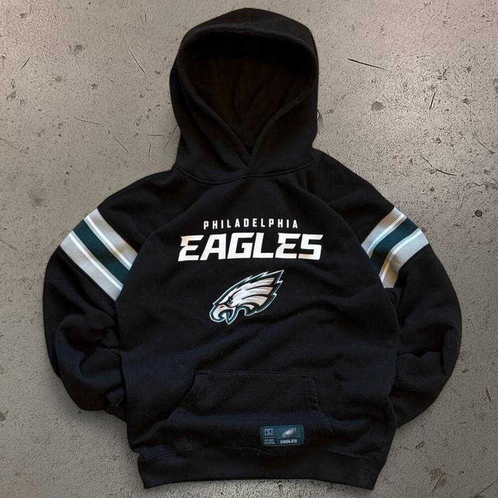 Vintage Womens NFL Embroidered Eagles Hoodie SZ M